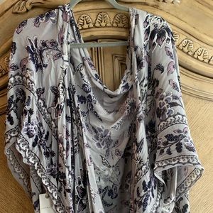 Open style blouse/shawl by Lucky!